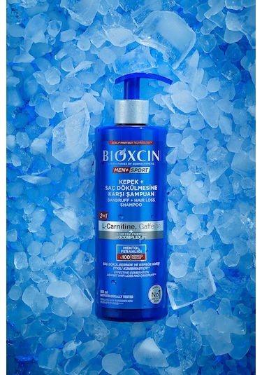Bioxcin Men Sport Kepek Ve Saç Dökülmesine Karşı Şampuan 500 ml - Dökülme, Pullanma, Kaşıntı, Kepek Önleyici