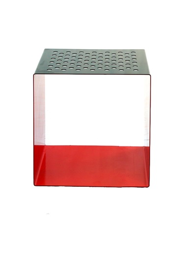 Cubix Metal Koltuk - Kırmızı Kırmızı