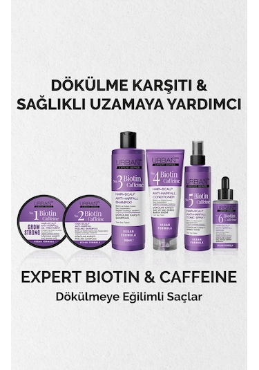 Urban Care Expert No.6 Biotin Caffeine Dökülme Karşıtı Saç Bakım Serumu-50 Ml-vegan