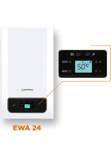 Warmhaus Ewa 24 Full Premix Yoğuşmalı Kombi Baca Dahil 24 kW
