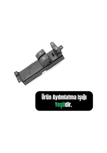 Mcar Sol Ön Kapı Cam Açma Düğmesi Skoda Octavia 01-09 1j3959857a