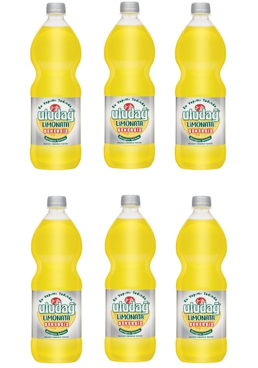 Uludağ Limonata Şekersiz 1 Lt X 6 Adet