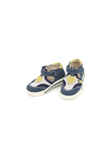 Şirin Bebe Şirinbebe 855 Erkek Bebek Sandalet Ayakkabı 03666 Mavi