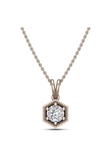 0,30 Karat Pırlanta Tektaş Kolye N11.59