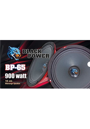 Blackpower 16 Cm Midrange Hoparlör 900watt 100rms Profesyonel Seri 1 Çift