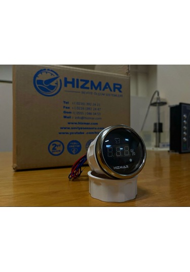 Siyah Atık Su Dijital Seviye Göstergesi - 240 - 33 Ohm