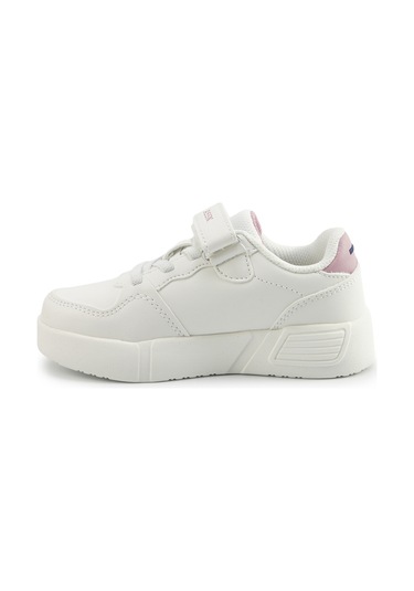 U.s. Polo Assn. Uttes Jr 5pr Beyaz Kız Çocuk Sneaker Beyaz-Pudra