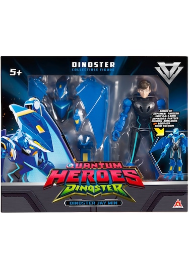 Quantum Heroes Dinoster Aksiyon Figür Jay Min Dino