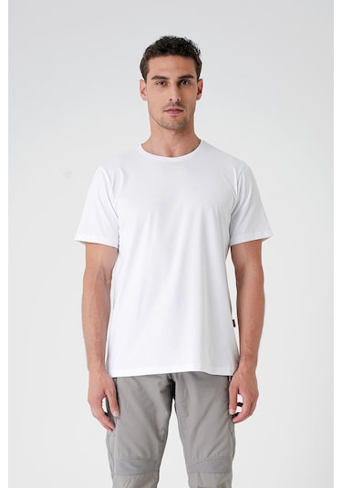 Mecanık Casual Neo Organic T-shirt Beyaz