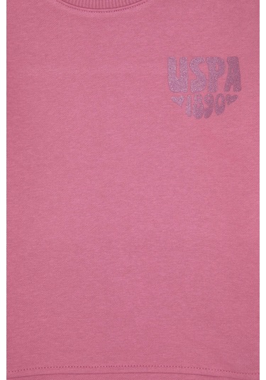 U.s. Polo Assn. Kız Çocuk Koyu Pembe Sweatshirt 50314289-vr167 Koyu Pembe