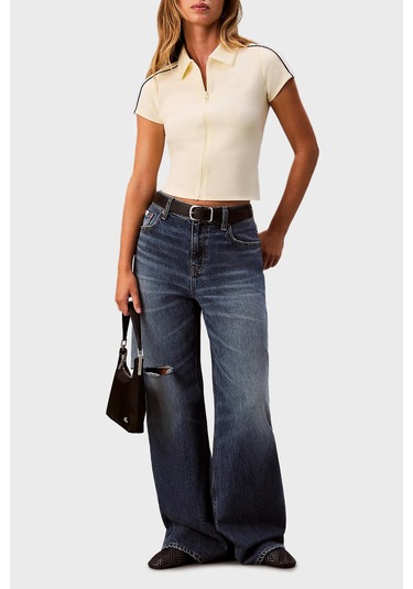 Calvin Klein Bayan Polo Lv047e212g 2ew Sarı Sarı Calvin Klein Bayan Polo Lv047e212g 2ew Sarı Sarı