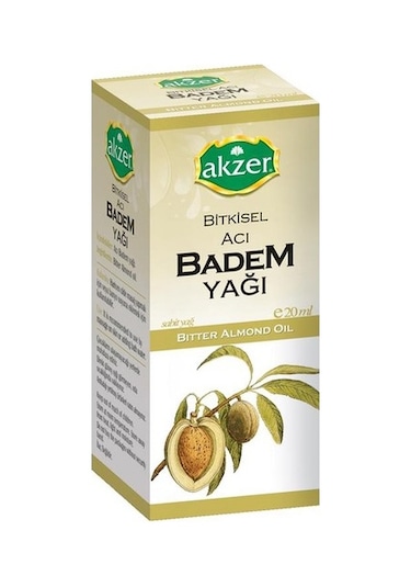Akzer Acı Badem Yağı 20 ML