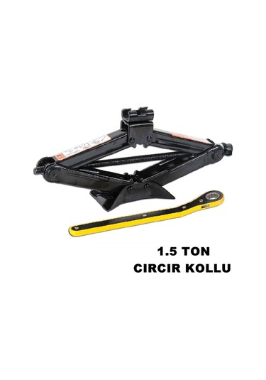 Oto Cırcır Kollu Araç Krikosu 1.5 Ton Makas Tip Cırcırlı N11.865