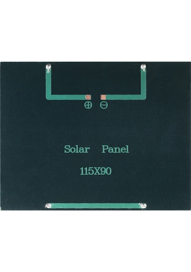 Mufunye 1.5w 12v Polikristalin Silikon Güneş Paneli Güneş Pili Dıy Güç Şarj Cihazı İçin 115 90mm