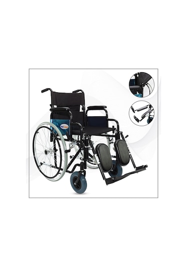 White Wheels Baldır Destekli Özellikli Tekerlekli Sandalye