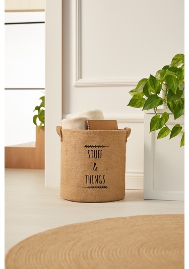 Ocean Home Textile Stuff & Things Jüt Sepet 30 x 31 cm