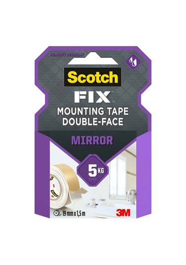 Scotch Ayna Montaj Bandı 19mm x 1.5m