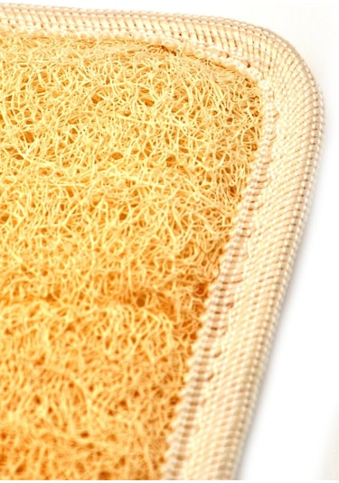 Doğal Kabak Lifi Banyo Hamam Vücud Kesesi İpli 11x16 Cm
