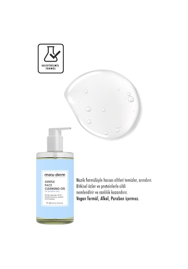 Maruderm Hassas ve Atopik Ciltler İçin Yüz Yıkama Jeli 200 ML