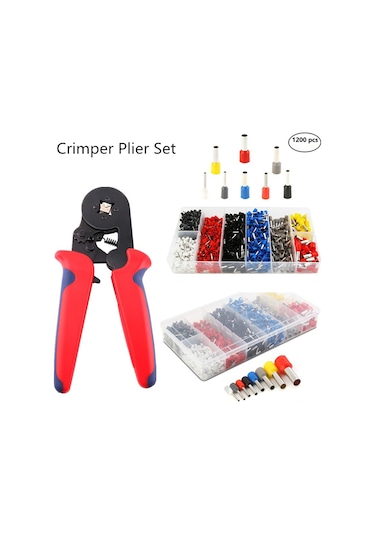 Padalink "profesyonel Kablolama Pensesi Ve 1200 Uçlu Set - Çoklu Boyutlar, 0.25-10mm²"