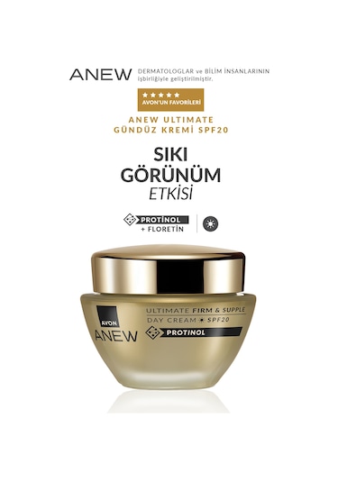 Avon Anew Ultimate Firm & Supple Gündüz Kremi SPF20 3 x 50 ML