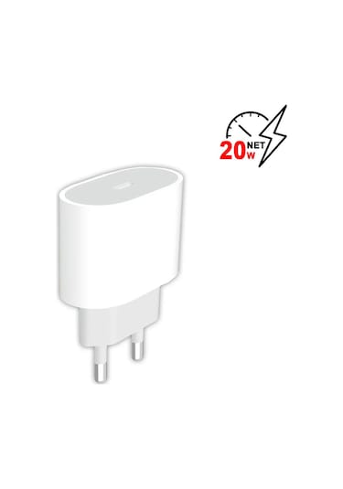 İphone Xr Uyumlu Lightning Pd Type-c Girişli 20w Şarj Seti Mt-a1703