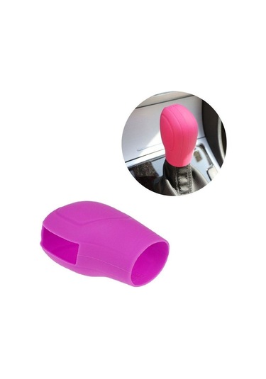 Volkswagen Seat Skoda Golf Dsg Silikon Vites Topuz Kılıfı Pembe Diğer