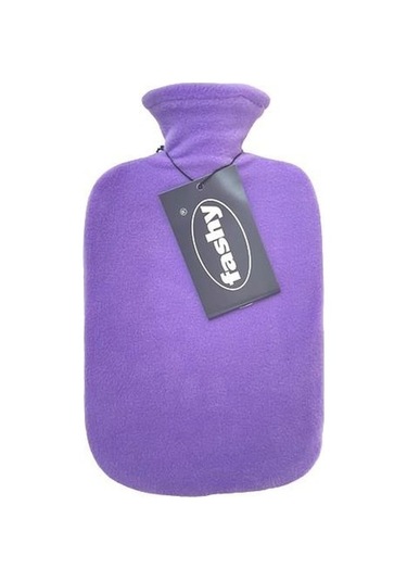 Fashy Polar Kılıflı Sıcak Su Torbası Termofor 2 L Lila