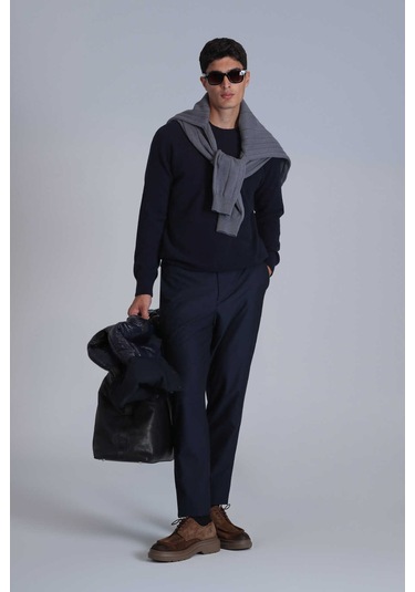 Lufian Erkek Kazak 112090128 Lacivert Lacivert