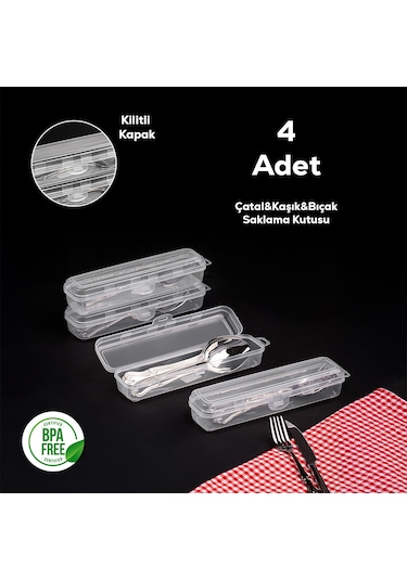 Porsima Multifix Çok Amaçlı 4lü Diş Traş Aksesuar Saklama Kutusu