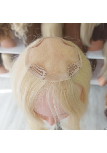 Tığ Işi İnsan Saçı Tepelik.Hilly Lace Front Human Hair