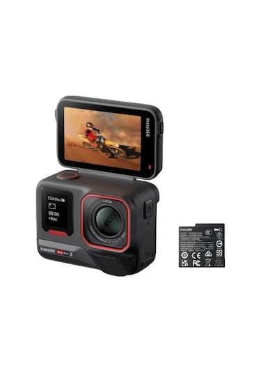 Insta360 Ace Pro 2 Aksiyon Kamerası Siyah