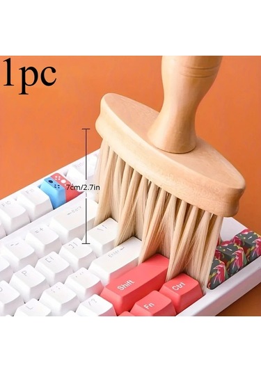 Willowhaven 1 Adet Manuel Toz Alma Fırçası: Ergonomik Sap, Çıkarılabilir Başlık, Çok Yüzeyli Ev Ve Araç Temizliği İçin