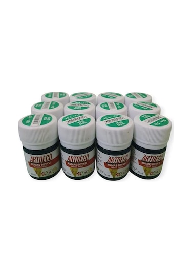 Artdeco Kumaş Boyası 25ml Yeşil 12'li Paket