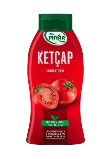 Pınar Ketçap 600 Gr Tatlı X 2 Adet