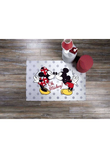 MİCKEY&MİNNİE 80*140 DİSNEY LİSANSLI PES HALI TAÇ