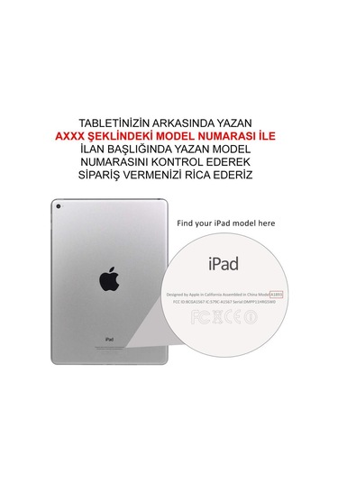 İpad Mini 4-5 Nesil İle Uyumlu Kılıf Popit Tablet Kılıfı Askılı Standlı Arka Kapak