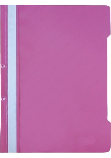 Noki Eco Plastik Telli Dosya Koyu Pembe 50'li