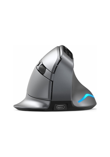 Hallow Zelotes F-26C Dikey Ergonomik Bluetooth Led Ekran Mouse