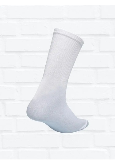 Nakın Çorap Seti Yüksek Beyaz 20 Çift Kutu İçinde 171245279 Beyaz