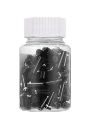 Reedark Alüminyum 4mm Vites/fren Kablosu Ucu Kapakları, Renkli, Aşınmaya Dayanıklı, 100 Adet Paket Çok Renkli