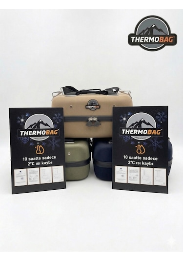 Thermobag 6lt Isı Yalıtımlı Soğutucu Termos Çanta Haki