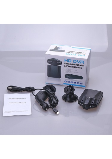 Yunboo 1080p Gece Görüşlü 6 Led Araç Kamerası - Kompakt Ve Kullanışlı Kayıt Cihazı