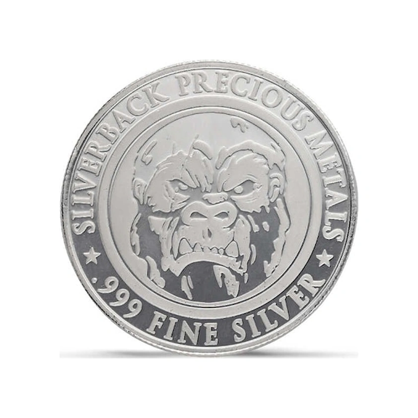 AgaKulche Gorilla Gümüş Sikke Coin