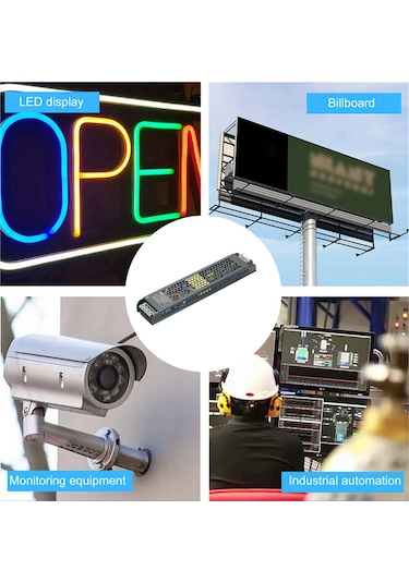 Yifomall 24v 400w Led Şerit Girişimi: Alüminyum Kasa Ac/dc Dönüştürücü, Işık Kutusu Ve Lineer Işık İçin Güvenli Besleme Kaynağı