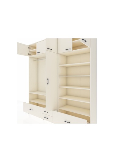 Hyperion Dolap 18 Raflı 4 Çekmeceli Tek Askılı 220x44x243 Aytaşı-aytaşı/aytaşı Aytası/aytası Hyperion Dolap 18 Raflı 4 Çekmeceli Tek Askılı 220x44x243 Aytaşı-aytaşı/aytaşı Aytası/aytası