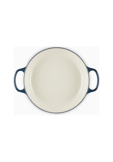 Le Creuset Gourmet Profesyonel Lüks Döküm Tencere Lacivert 30 Cm