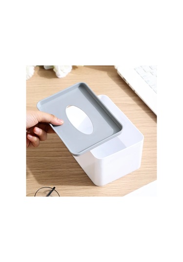 Beyaz Asılabilir-çok Fonksiyonlu Kağıt Mendil Asılabilir Tuvalet Kağıdı Kutusu Peçete Tutucu Kılıf Basit Şık Ev Yurdu Kağıt Mendil Dispenseri