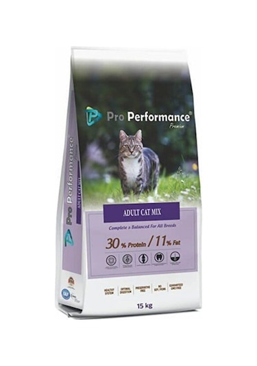 Pro Performance Premium Adult Cat Mix 15 KG