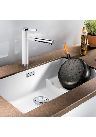 Simpex Tezgah Üstü&tezgaha Sıfır Ve Tezgah Altı Uyumlu Beyaz 70x40cm